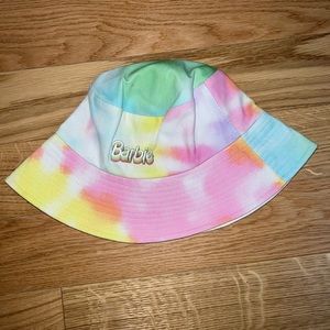 Barbie tye dye bucket hat